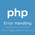 php error handling exceptions